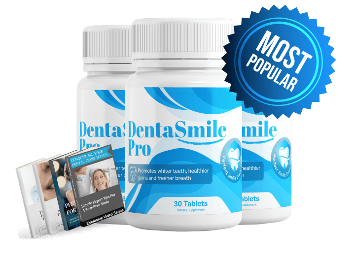 Dentasmile Pro 3bottles with digital books and banner